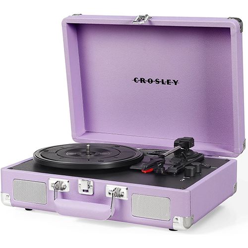 Gira-Discos Bluetooth Crosley Cruiser + Deluxe CR8005F-LN4 - Lavender - Image 2
