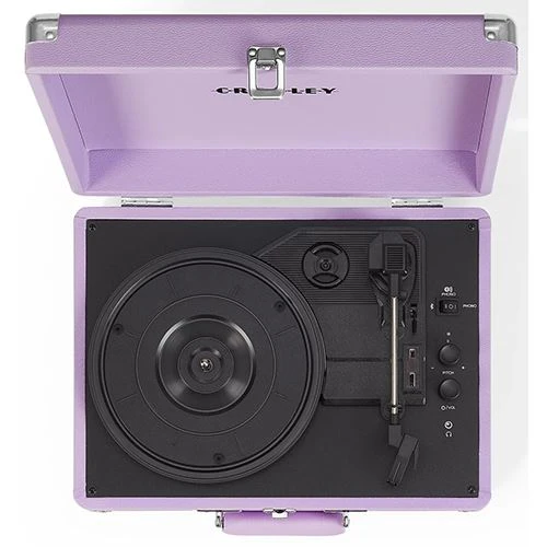 Gira-Discos Bluetooth Crosley Cruiser + Deluxe CR8005F-LN4 - Lavender - Image 3