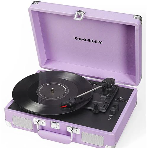Gira-Discos Bluetooth Crosley Cruiser + Deluxe CR8005F-LN4 - Lavender - Image 4