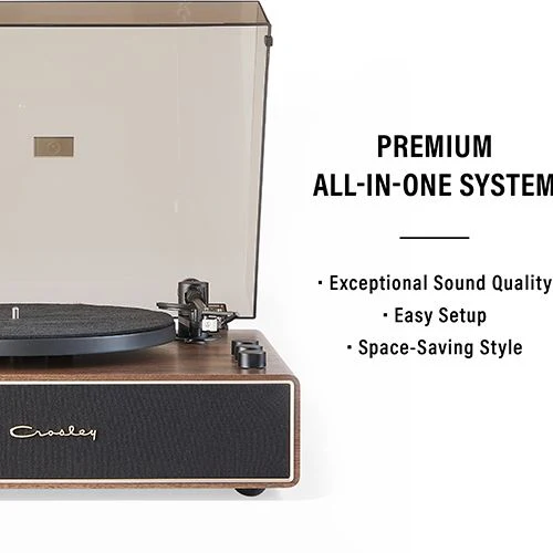 Gira Discos Bluetooth Crosley Stave - Walnut - Image 12