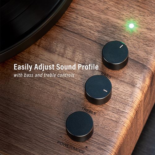 Gira Discos Bluetooth Crosley Stave - Walnut - Image 15