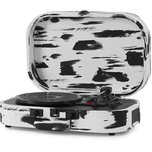 Gira Discos Bluetooh Crosley Discovery CR8009B-BW4 - Branco e Preto - Image 2