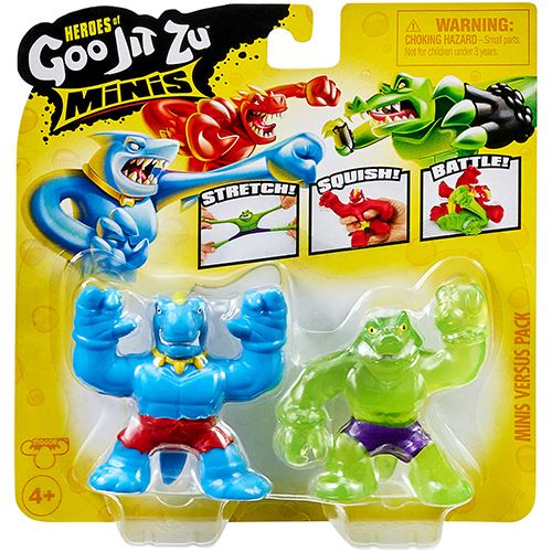 Mini Figuras Heroes Goo Jit Zu  - Pack de 2 -  Concentra - Envio Aleatório - Image 2