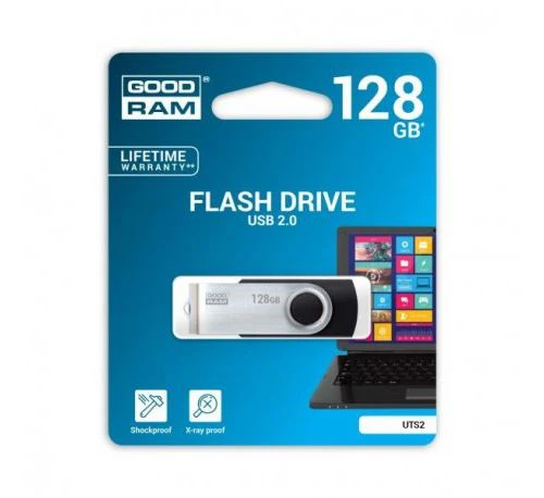 Pen USB 2.0 Goodram Twister - 128GB - Preto - Image 2