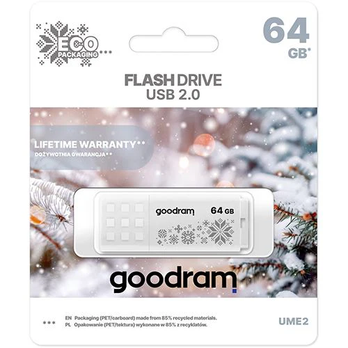 Pen USB 2.0 Goodram UME2 - 64GB - Winter - Image 4