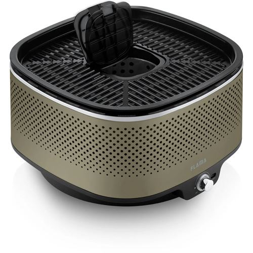 Grelhador a Carvão Flama Mastergrill EVO Terracotta 4014FL - Verde - Image 10