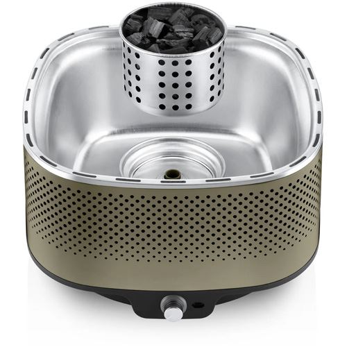 Grelhador a Carvão Flama Mastergrill EVO Terracotta 4014FL - Verde - Image 8