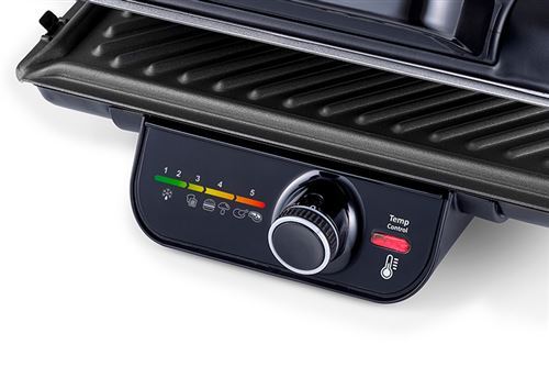 Grelhador de Placas Flama 2000W - Preto - Outlet - Grade A - Image 2