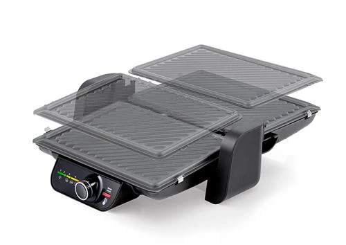 Grelhador de Placas Flama 2000W - Preto - Image 3