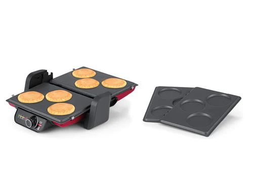 Grelhador de Placas Flama 2000W - Vermelho - Image 11