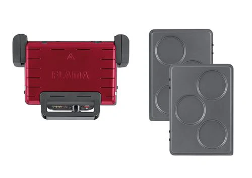 Grelhador de Placas Flama 2000W - Vermelho - Image 13