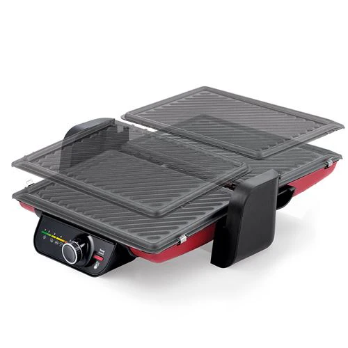 Grelhador de Placas Flama 2000W - Vermelho - Image 6