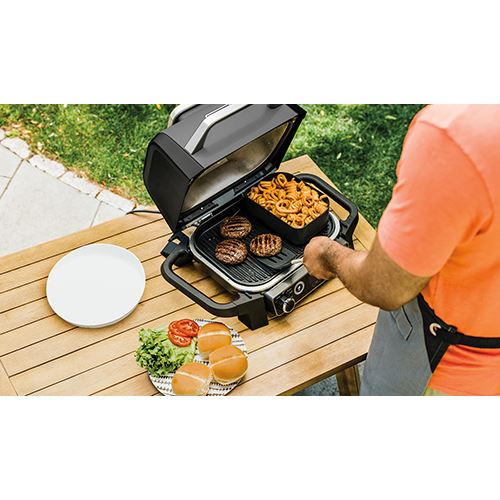 Grelhador Elétrico de Exterior + Air Fryer Ninja OG701EU | 2400 W - Image 13