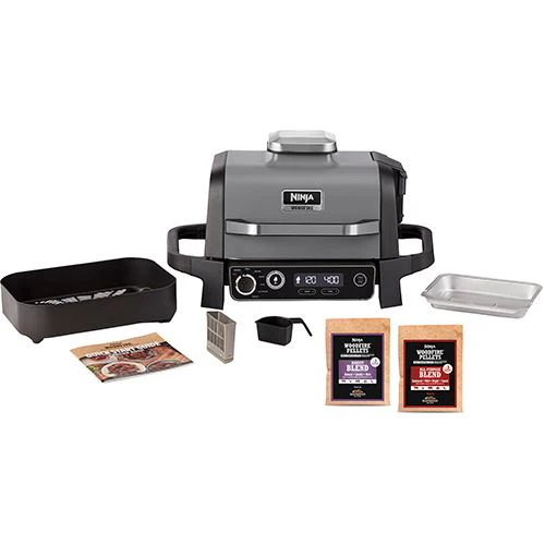 Grelhador Elétrico de Exterior + Air Fryer Ninja OG701EU | 2400 W - Image 5