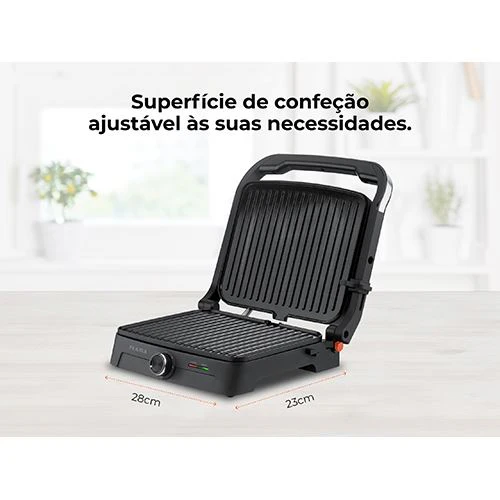 Grelhador Elétrico de Placas Flama 4522FL Heat Pro 2000W - Preto | Inox - Image 5