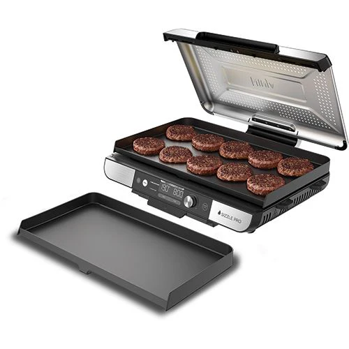Grelhador Elétrico de Placas Ninja GX101EU 1800W - Preto | Inox - Image 12
