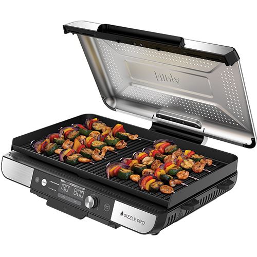 Grelhador Elétrico de Placas Ninja GX101EU 1800W - Preto | Inox - Image 14