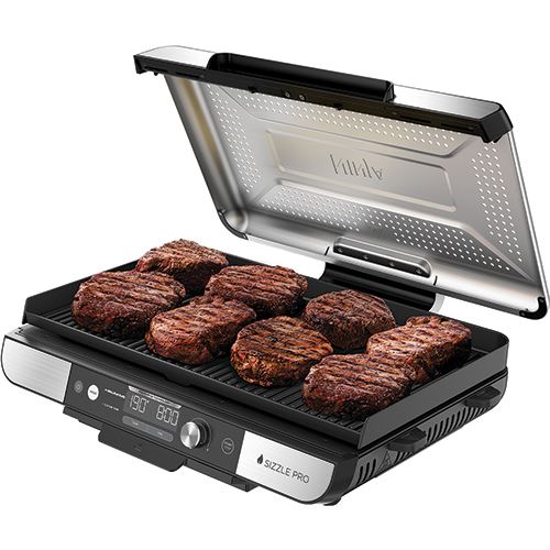 Grelhador Elétrico de Placas Ninja GX101EU 1800W - Preto | Inox - Image 15