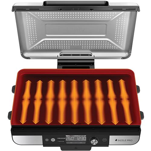 Grelhador Elétrico de Placas Ninja GX101EU 1800W - Preto | Inox - Image 22