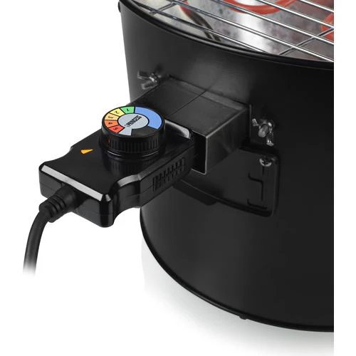 Grelhador Híbrido Elétrico ou Carvão Princess 112240 | 1400 W - Preto - Image 3