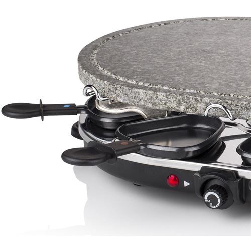 Grelhador Raclette Princess 8 Oval Stone Grill Party 162720 1200W - Image 4