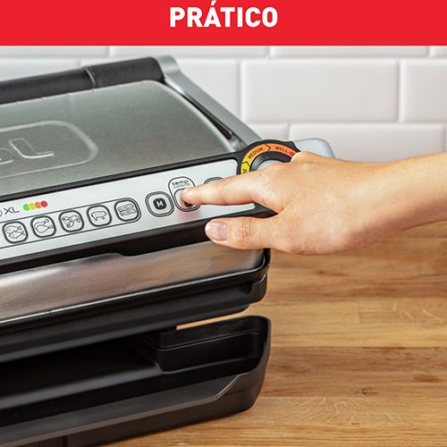 Grelhador Tefal OptiGrill + XL GC722D12 9 Programas Automáticos - Image 5
