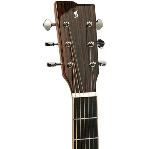 Guitarra Acústica Dreadnought Série 45 SA45 D-AC - Cora Natural - Stagg - Image 5