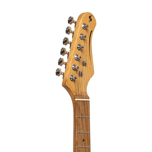 Guitarra Elétrica Set-Plus White Stagg - Image 5