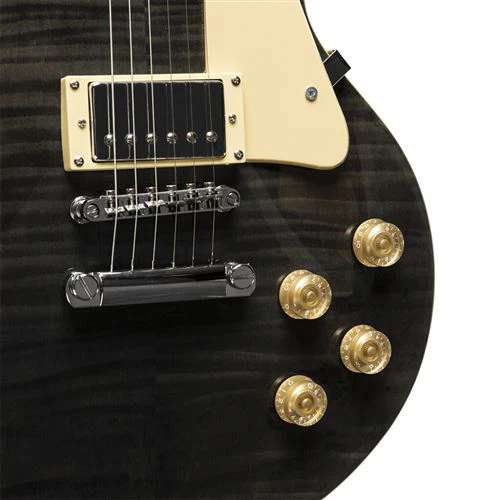 Guitarra Elétrica SEL-DLX TR Preta Stagg - Image 3