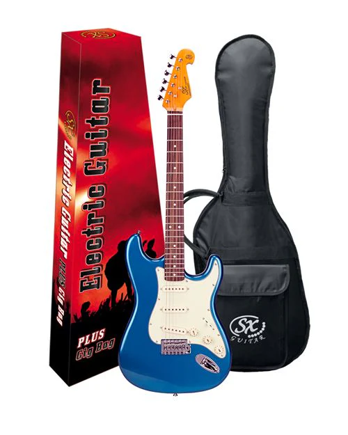 Guitarra Elétrica SST62 Vintage Azul Claro + Saco Sx - Image 2