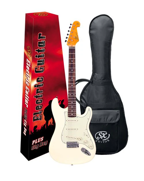 Guitarra Elétrica SST62 Vintage Branco + Saco Sx - Image 2