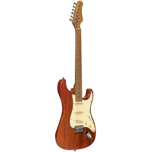 Guitarra Elétrica Stagg SES-55 STF Red - Vermelho Fiesta Transparente - Image 2