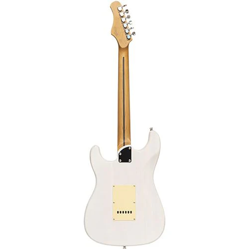 Guitarra Elétrica Stagg SES-55 WHB - Loiro Branco Brilhante - Image 3