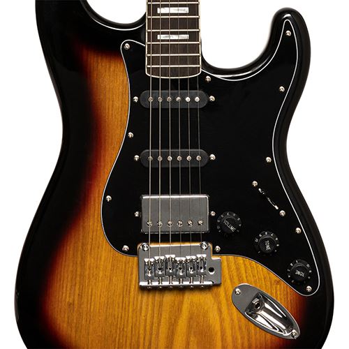 Guitarra Elétrica Stagg SES-60 SNB - Sunburst - Image 4