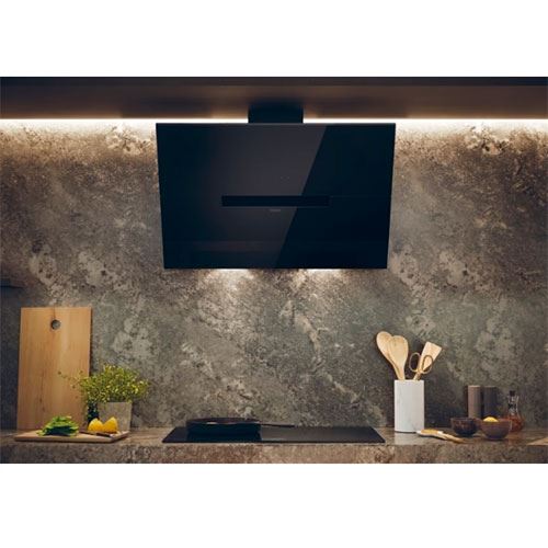 Exaustor de Parede Haier HADG9CBS4BWIFI | 130,5x90x45 cm | 974 m³/h | A++ | Preto - Image 4