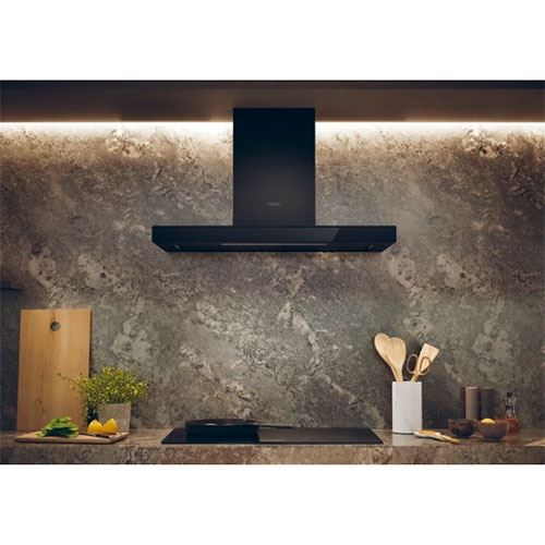 Exaustor de Parede Haier HATS9CBS4BWIFI | 102,7x90x50,4 cm | 857 m³/h | A+ | Preto - Image 4