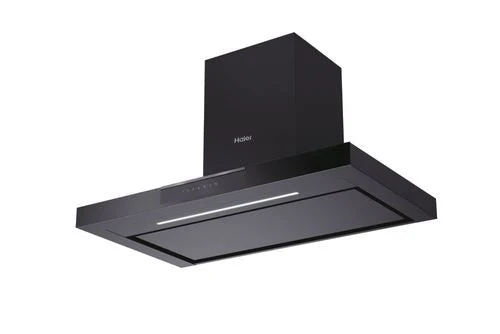 Exaustor de Parede Haier I-Link HATS9DS46BWIFI | 102,7x90x50,4 cm | 571 m³/h | A+ | Preto - Image 4