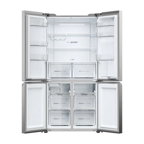 Frigorífico Americano Haier HCR5919EHMP | 190x90,8x64,8 cm | 351 L | E | Platina, Inox - Image 3