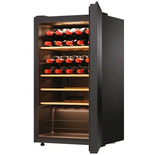 Cave de Vinho Haier WS34GGH1 | 85x47,5x45,6 cm | 34 Garrafas | G | Preto - Image 4