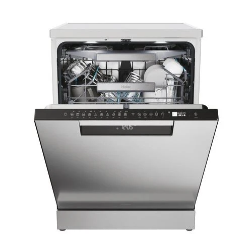 Máquina de Lavar Loiça Haier XF 6B0M3PDX | 16 talheres | 60 cm | B | Aço inoxidável - Image 4
