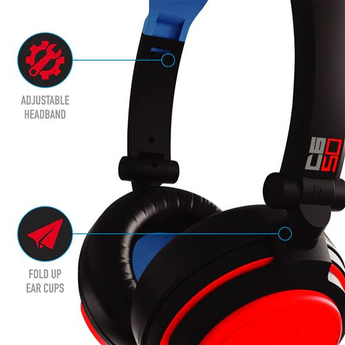 Auscultadores Stealth C6-50 | Nintendo Switch - Azul | Vermelho - Image 4