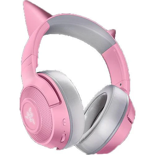 Auscultadores Gaming Bluetooth Razer Kraken - Kitty Edition - Quartz - Image 2