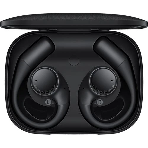 Auriculares True Wireless Bluetooth Honor Earbuds Open - Polar Black - Image 4