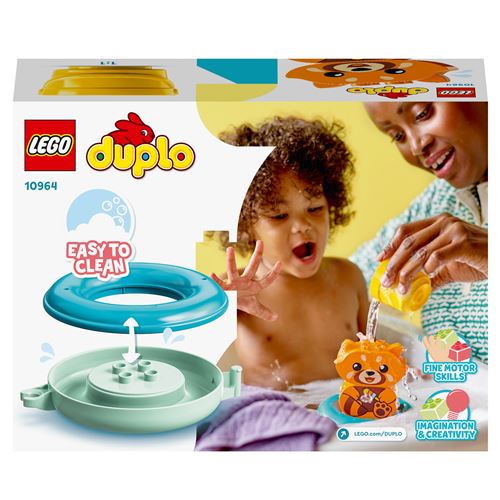 LEGO DUPLO 10964 Hora do Banho Divertido: Panda Vermelho Flutuante - Image 9