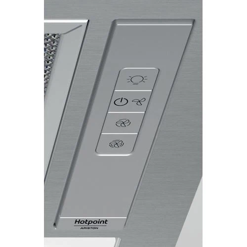 Exaustor Integrado Hotpoint HCT 64F L MS | 53,4x29,9 cm | 224 m³/h | 54 dB | C | Aço inoxidável - Image 3