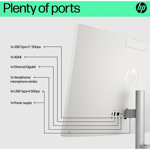 Desktop All in One HP 24-cr0019np | 23.8'' | Ryzen 5 7520U | 16GB | 512GB SSD - Image 3