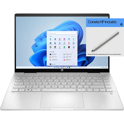Computador Portátil HP Pavilion x360 2 em 1 14-ek1017np | 14'' | i7-1355U | 16GB | 1TB SSD - Image 2