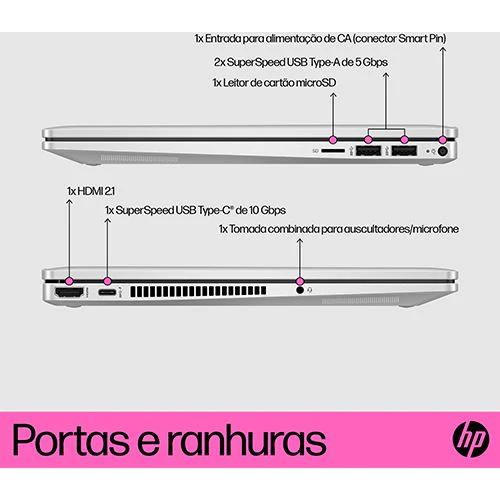 Computador Portátil HP Pavilion x360 2 em 1 14-ek1017np | 14'' | i7-1355U | 16GB | 1TB SSD - Image 3