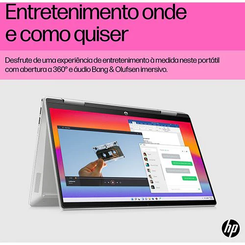 Computador Portátil HP Pavilion x360 2 em 1 14-ek1017np | 14'' | i7-1355U | 16GB | 1TB SSD - Image 4