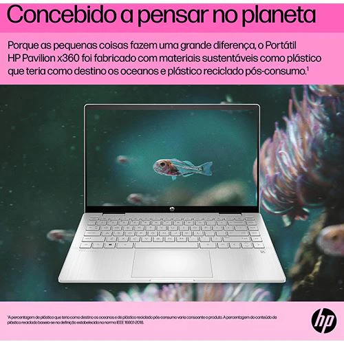 Computador Portátil HP Pavilion x360 2 em 1 14-ek1017np | 14'' | i7-1355U | 16GB | 1TB SSD - Image 9
